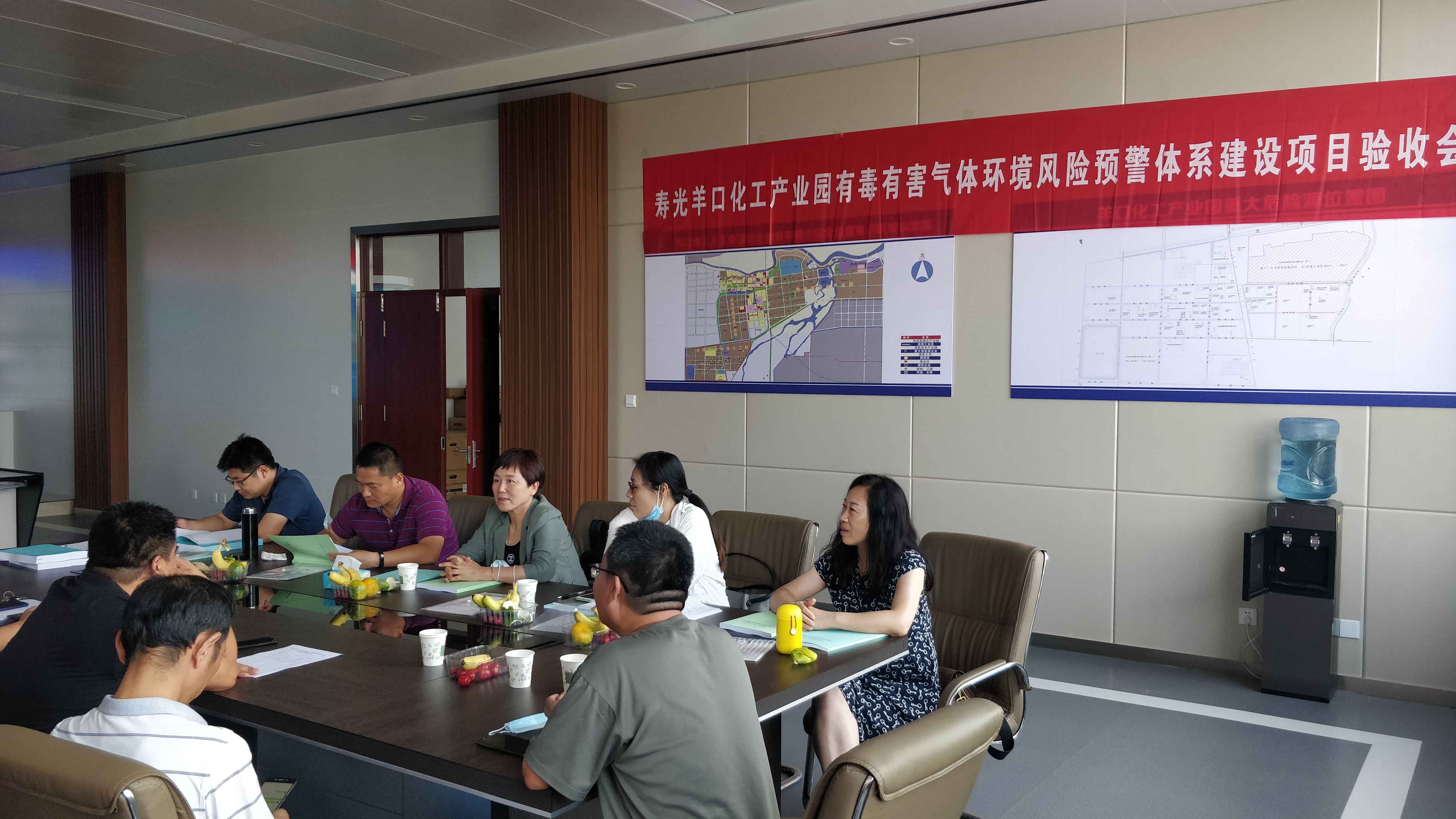 我院承建的有毒有害氣體環境風險預警體系建設項目順利驗收